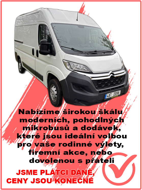 Dodávky a mikrobusy Kolín +420 608 965 695